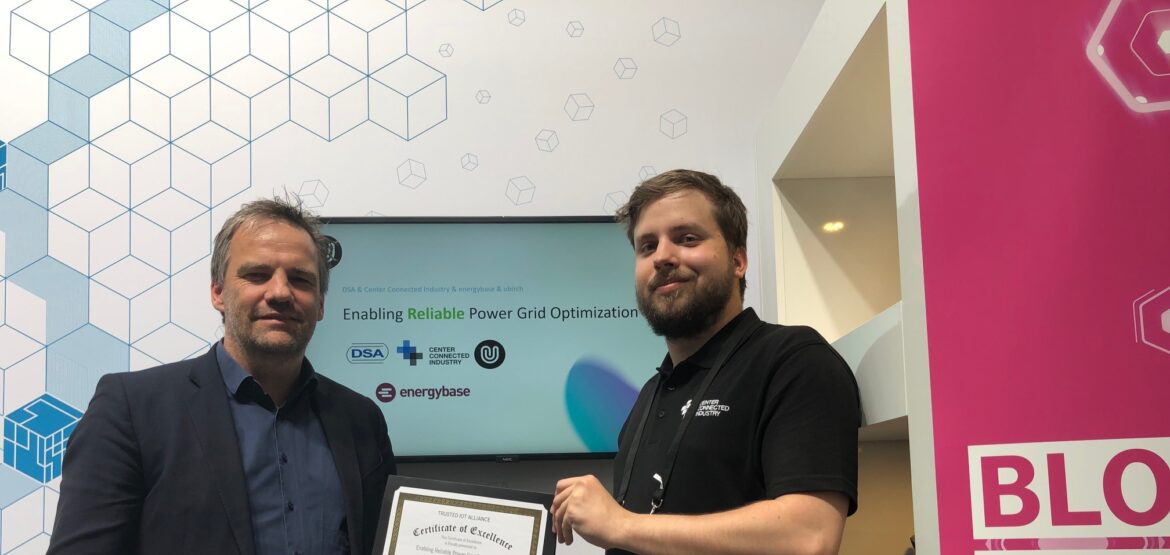 Certificate of Excellence for the CCI