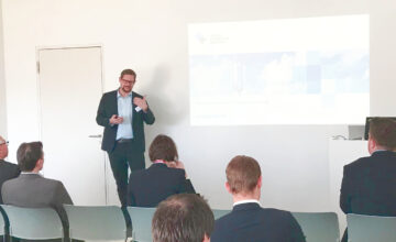 Christian Maasem beim Treffen des bitkom AK Interoperabilität